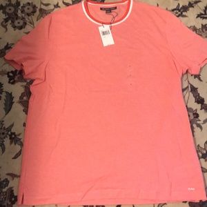 Orange Michael Kors around Neck T-shirts